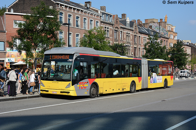 Foto van TEC Van Hool AG300 5780 Gelede bus door RW2014