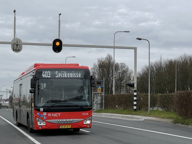 Foto van EBS Iveco Crossway LE CNG (12mtr) 5058 Standaardbus door Stadsbus