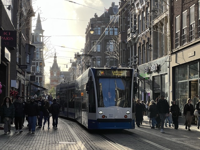 Foto van GVB Siemens Combino 2034 Tram door_gemaakt Stadsbus