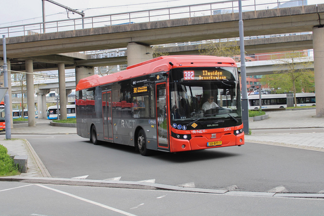 Foto van CXX Ebusco 2.2 (12mtr) 2043 Standaardbus door BusDordrecht2003