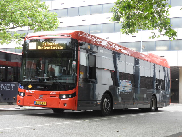 Foto van CXX Ebusco 2.2 (12mtr) 2074 Standaardbus door stefan188