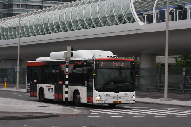 Foto van HTM MAN Lion's City CNG 1055 Standaardbus door Tramspoor