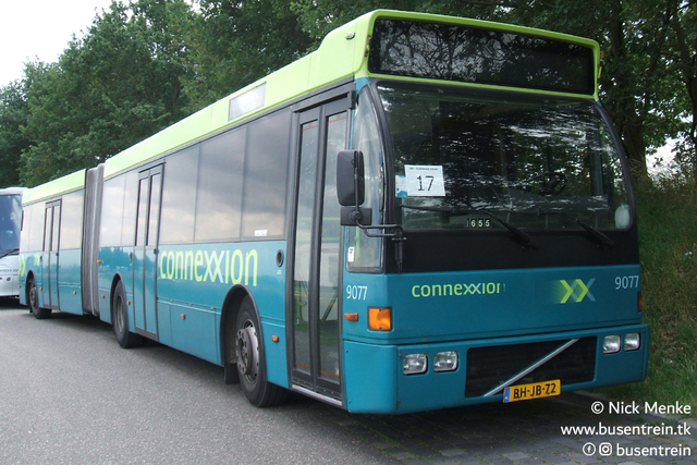 Foto van CXX Berkhof Duvedec G 9077 Gelede bus door_gemaakt Busentrein