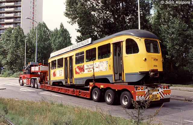 Foto van HTM Haagse PCC 2113 Tram door_gemaakt RW2014