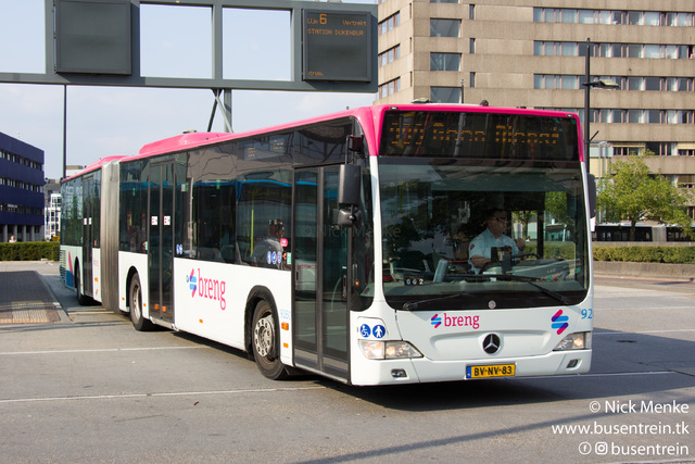 Foto van HER Mercedes-Benz Citaro G 9260 Gelede bus door Busentrein