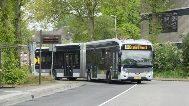 Foto van QBZ VDL Citea SLFA-180 Electric 7059 Gelede bus door_gemaakt WartenHoofdstraat
