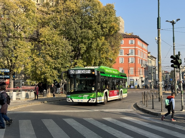 Foto van ATM Solaris Urbino 12 E 3116 Standaardbus door Stadsbus