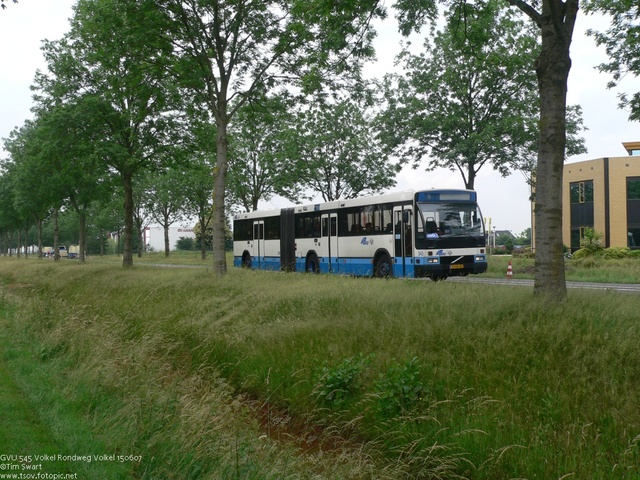 Foto van GVU Den Oudsten B88 G 545 Gelede bus door tsov