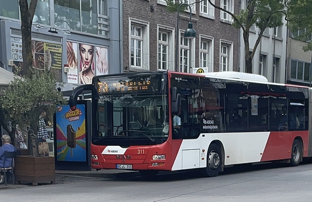 Foto van ASEAG MAN Lion's City GL 311 Gelede bus door Fluovestje64