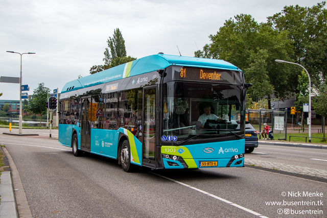 Foto van ARR Solaris Urbino 12 hydrogen 1303 Standaardbus door Busentrein