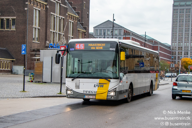 Foto van DeLijn Iveco Crossway LE (12mtr) 5643 Standaardbus door_gemaakt Busentrein