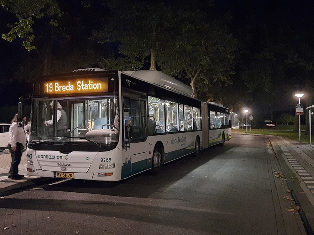 Foto van CXX MAN Lion's City G CNG 9269 Gelede bus door mwovfotografie