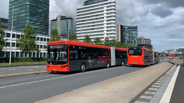 Foto van CXX Ebusco 2.2 (18mtr) 9816 Gelede bus door Stadsbus