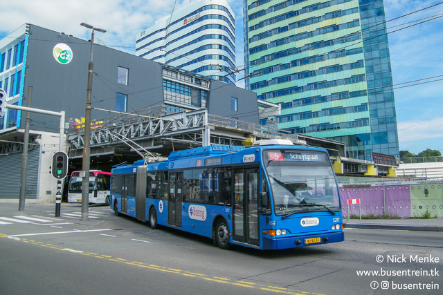 Foto van NVO Berkhof Premier AT 18 5217 Gelede bus door Busentrein