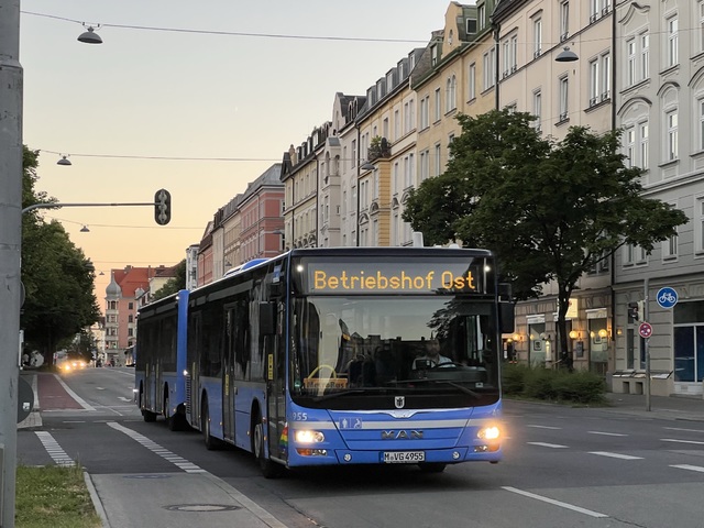 Foto van MVG MAN Lion's City 4955 Standaardbus door Stadsbus