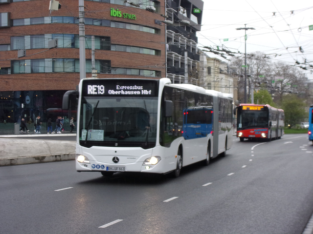 Foto van Univers Mercedes-Benz Citaro G 863 Gelede bus door Lijn45