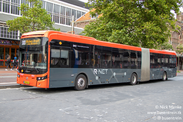 Foto van CXX Ebusco 2.2 (18mtr) 9836 Gelede bus door Busentrein
