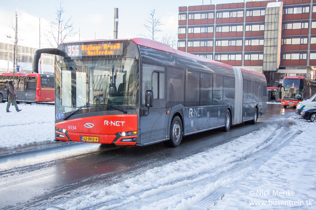 Foto van CXX Solaris Urbino 18 9334 Gelede bus door Busentrein