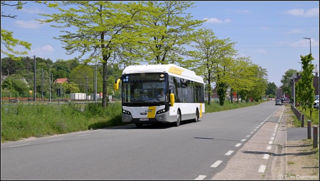 Foto van DeLijn VDL Citea SLE-120 Hybrid 2621 Standaardbus door_gemaakt WDaelmans