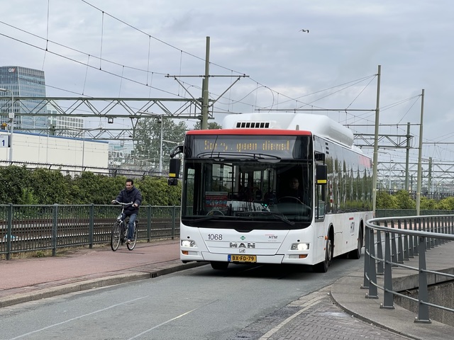 Foto van HTM MAN Lion's City CNG 1068 Standaardbus door_gemaakt Stadsbus