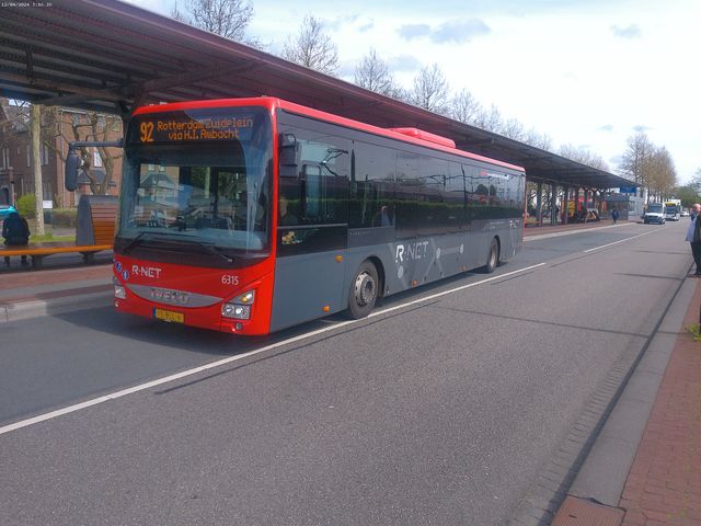 Foto van QBZ Iveco Crossway LE (13mtr) 6315 Standaardbus door_gemaakt retdamian15