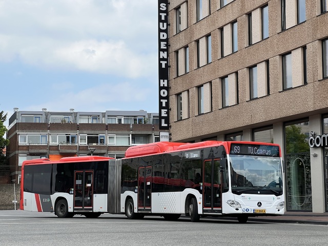 Foto van EBS Mercedes-Benz Citaro G NGT 1109 Gelede bus door Stadsbus