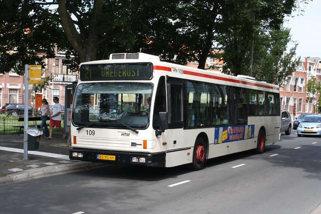 Foto van HTM Den Oudsten B96 109 Standaardbus door dmulder070