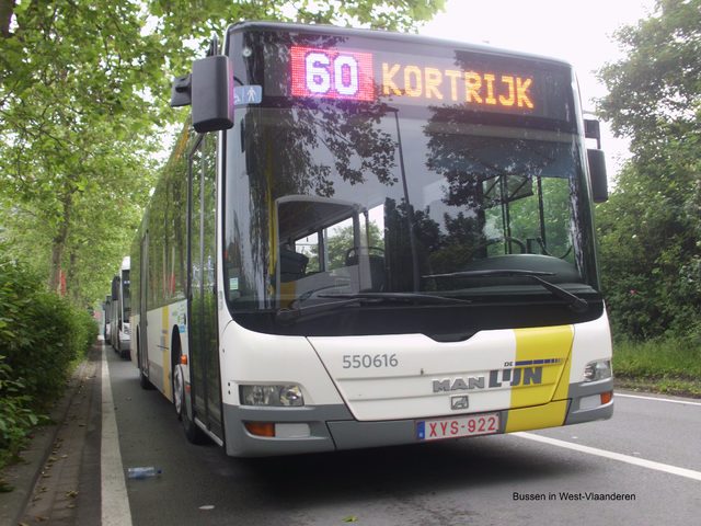 Foto van DeLijn MAN Lion's City 550616 Standaardbus door BusfanTom