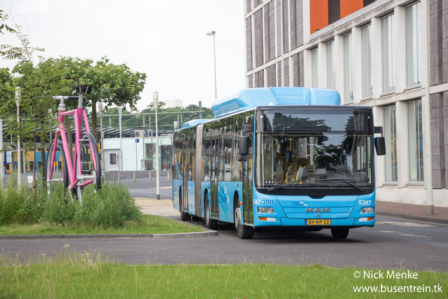 Foto van KEO MAN Lion's City G CNG 5247 Gelede bus door_gemaakt Busentrein