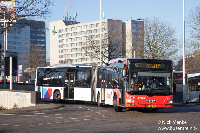 Foto van HER MAN Lion's City G 9243 Gelede bus door Busentrein
