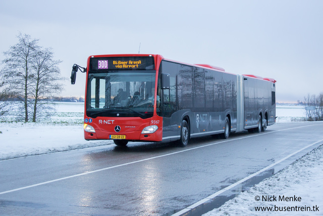 Foto van CXX Mercedes-Benz CapaCity 9367 Gelede bus door Busentrein