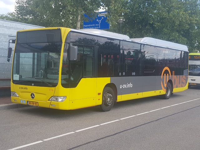 Foto van QBZ Mercedes-Benz Citaro LE 3116 Standaardbus door treinspotter-Dordrecht-zuid
