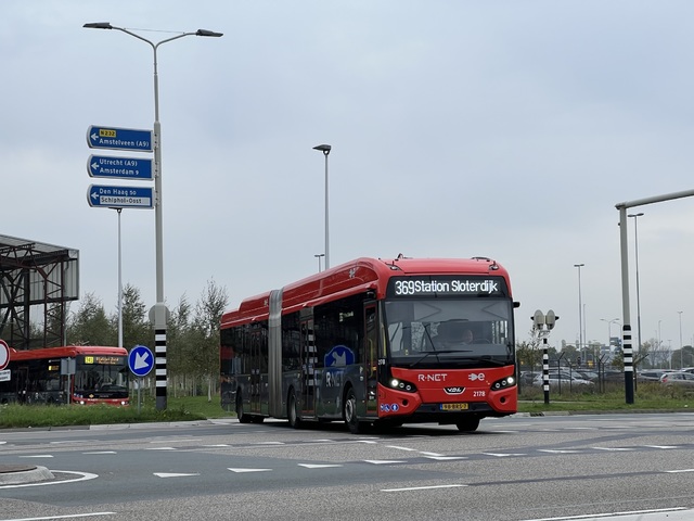 Foto van GVB VDL Citea SLFA-180 Electric 2178 Gelede bus door_gemaakt Stadsbus