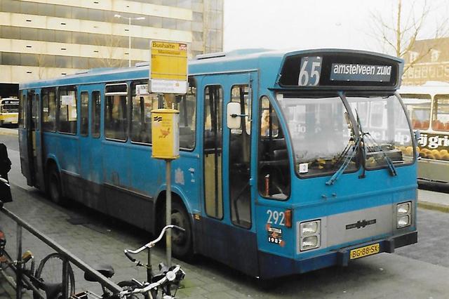 Foto van GVB DAF-Hainje CSA-II 292 Standaardbus door Jelmer