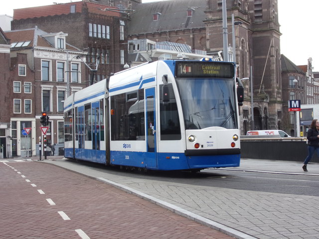 Foto van GVB Siemens Combino 2028 Tram door Lijn45
