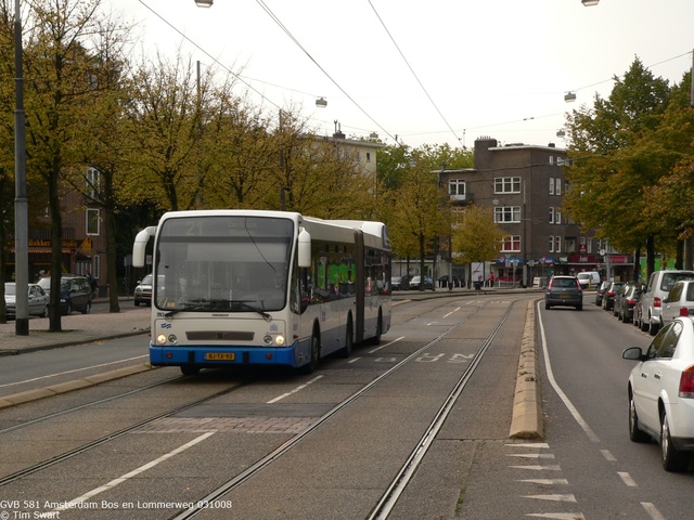 Foto van GVB Berkhof Jonckheer G 581 Gelede bus door_gemaakt tsov