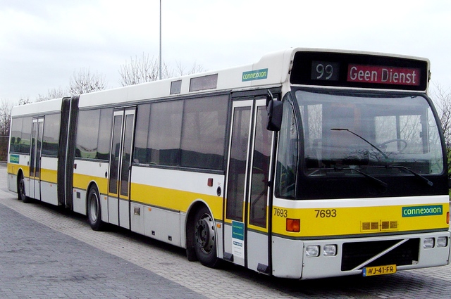 Foto van CXX Berkhof Duvedec G 7693 Gelede bus door wyke2207