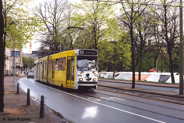Foto van HTM GTL8 3006 Tram door RW2014