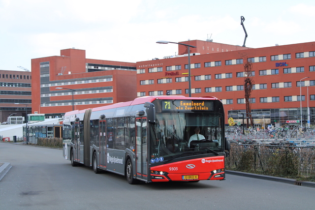 Foto van OVinIJ Solaris Urbino 18 9303 Gelede bus door Herjan