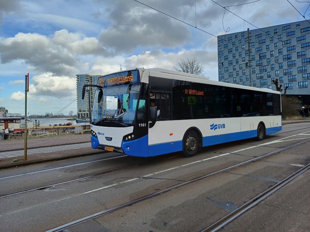 Foto van GVB VDL Citea SLF-120 1161 Standaardbus door treinspotter2323