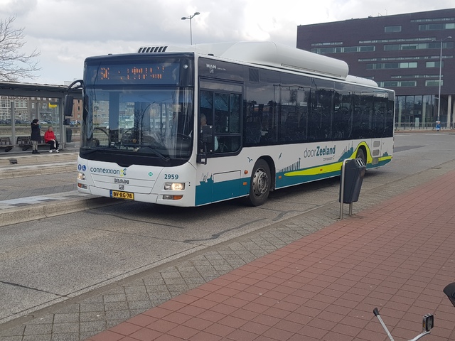 Foto van CXX MAN Lion's City CNG 2959 Standaardbus door treinspotter-Dordrecht-zuid