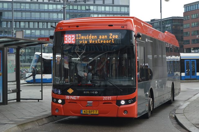 Foto van CXX Ebusco 2.2 (12mtr) 2035 Standaardbus door wyke2207