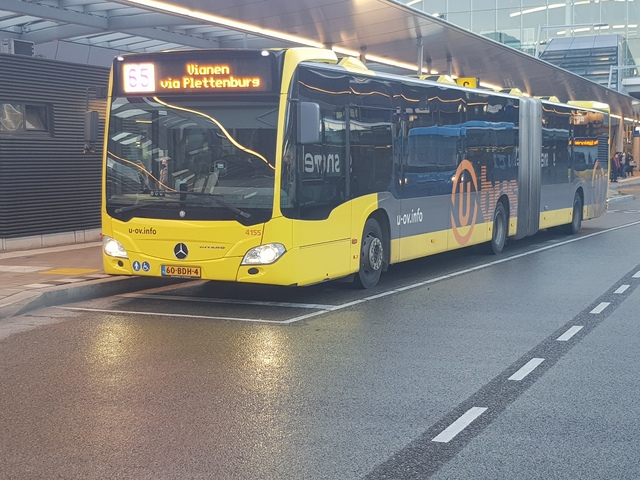 Foto van QBZ Mercedes-Benz Citaro G 4155 Gelede bus door_gemaakt treinspotter-Dordrecht-zuid