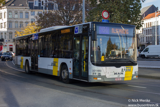 Foto van DeLijn MAN Lion's City 331483 Standaardbus door Busentrein