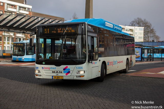 Foto van HER MAN Lion's City CNG 5384 Standaardbus door Busentrein