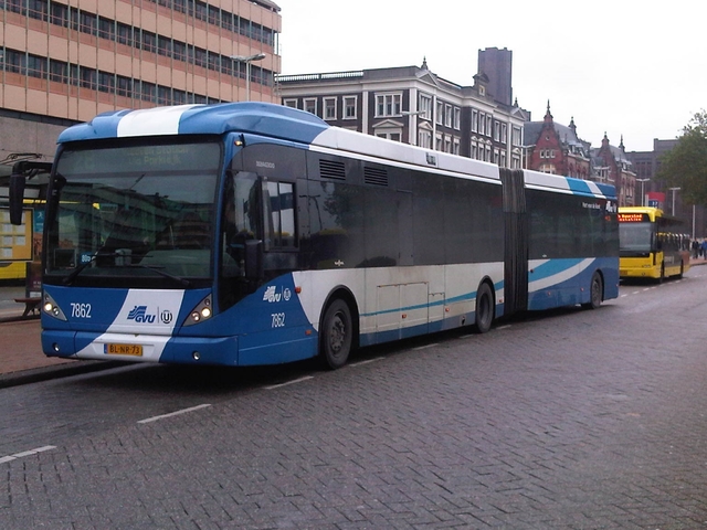Foto van GVU Van Hool AG300 7862 Gelede bus door stefan188