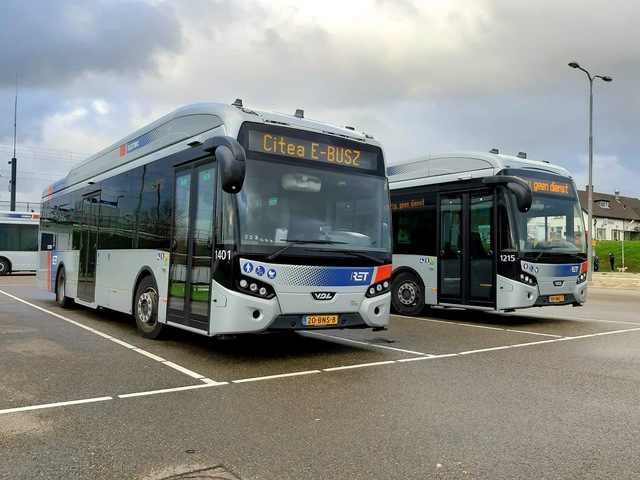Foto van RET VDL Citea SLE-120 Hybrid 1215 Standaardbus door WimRET2023
