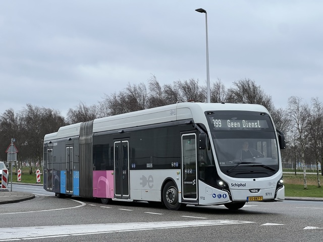 Foto van CXX VDL Citea SLFA-181 Electric 9711 Gelede bus door_gemaakt Stadsbus