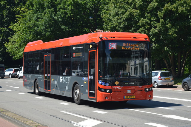 Foto van CXX Ebusco 2.2 (12,9mtr) 2115 Standaardbus door wyke2207