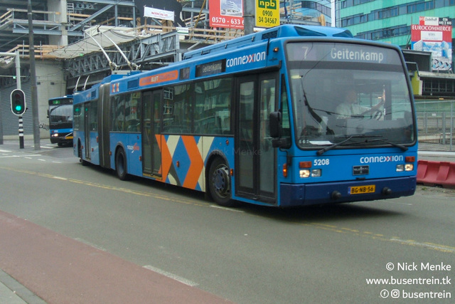 Foto van CXX Van Hool AG300T 5208 Gelede bus door Busentrein